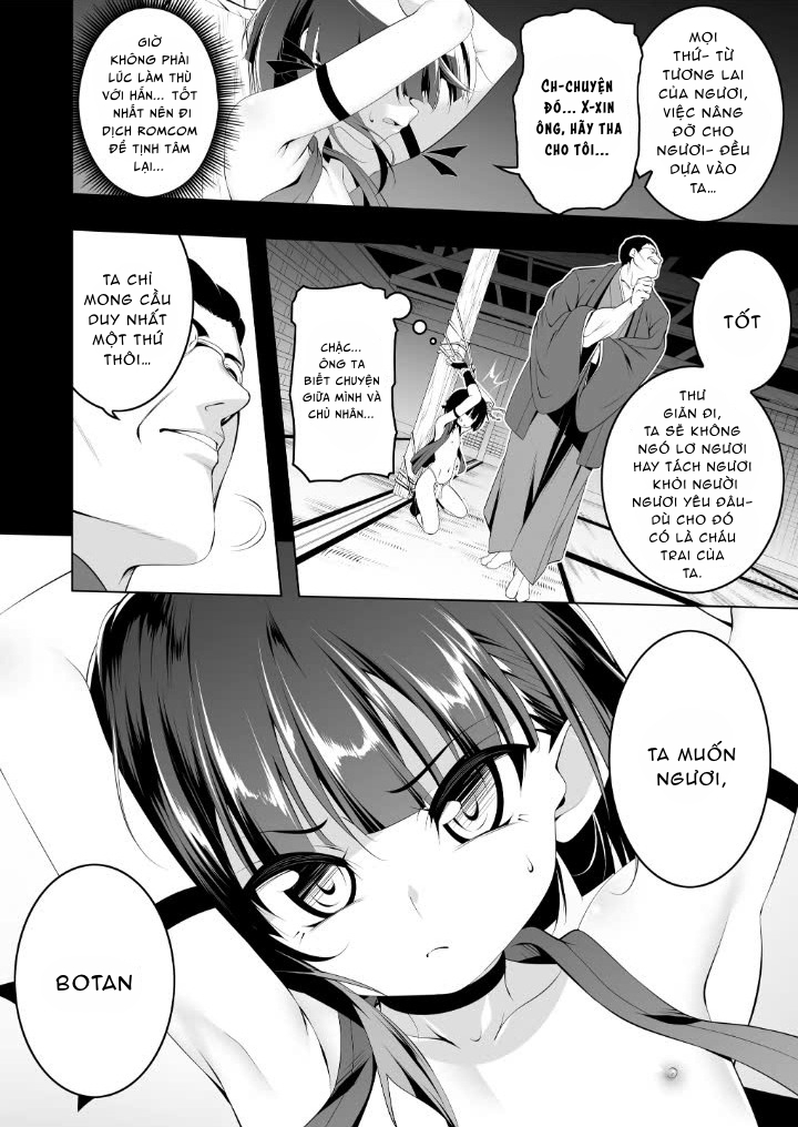 Đọc truyện hentai Koushoku no Chuugi Kunoichi Botan Ni - Oneshot