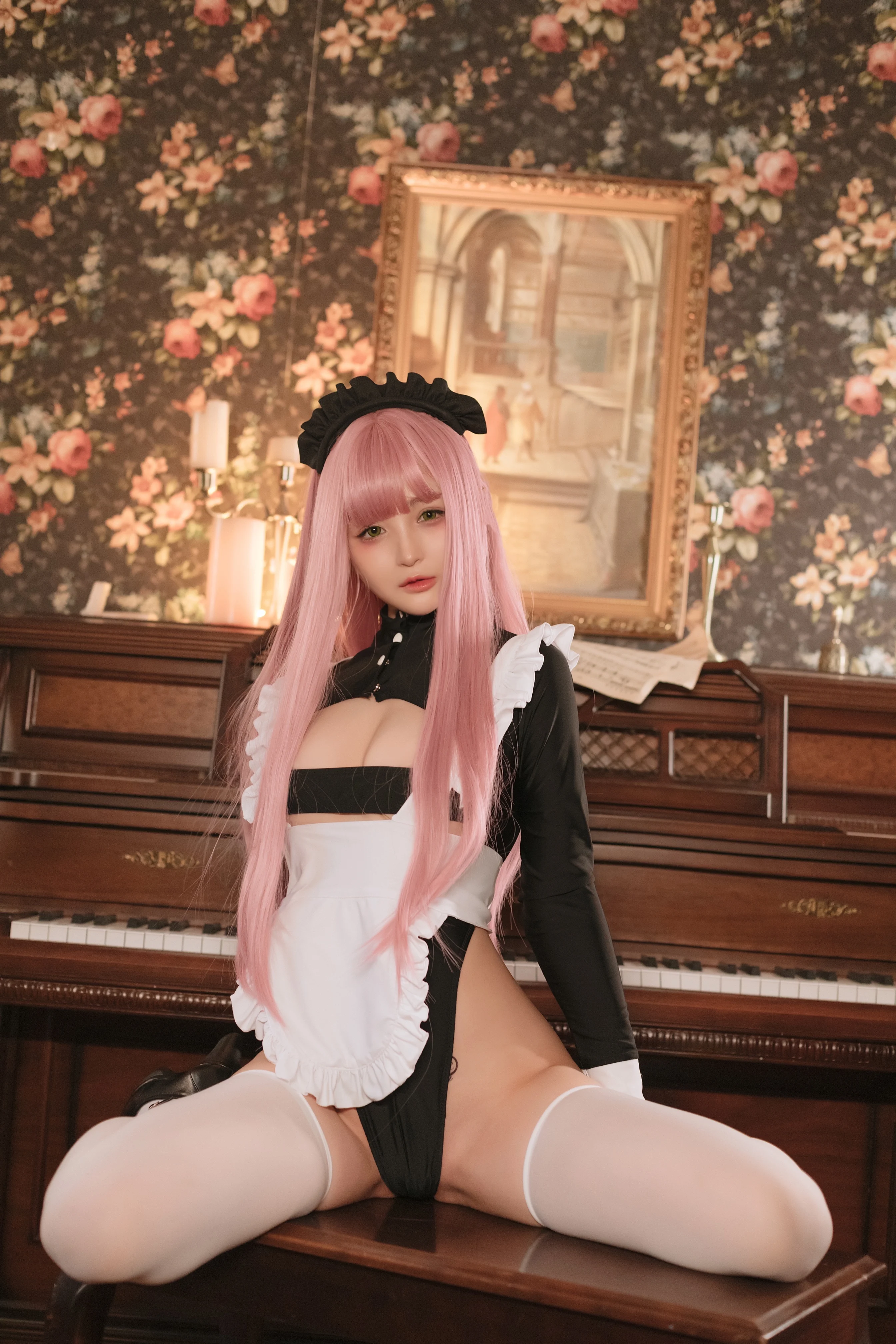 Đọc truyện hentai Tuyển tập Albums siêu phẩm Cosplay - Chap 1207 - Sakurai Nene - Retro Maid