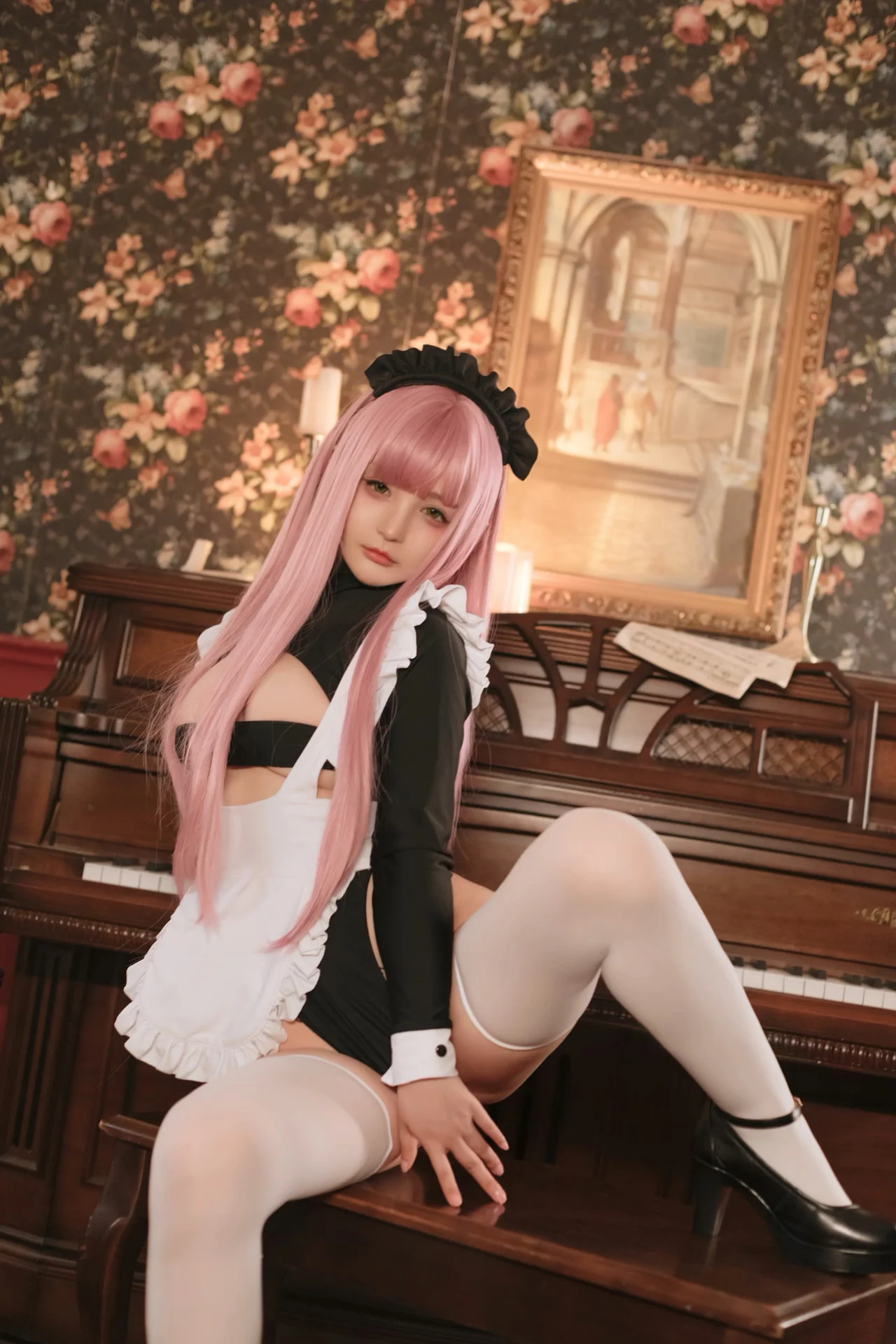 Đọc truyện hentai Tuyển tập Albums siêu phẩm Cosplay - Chap 1207 - Sakurai Nene - Retro Maid