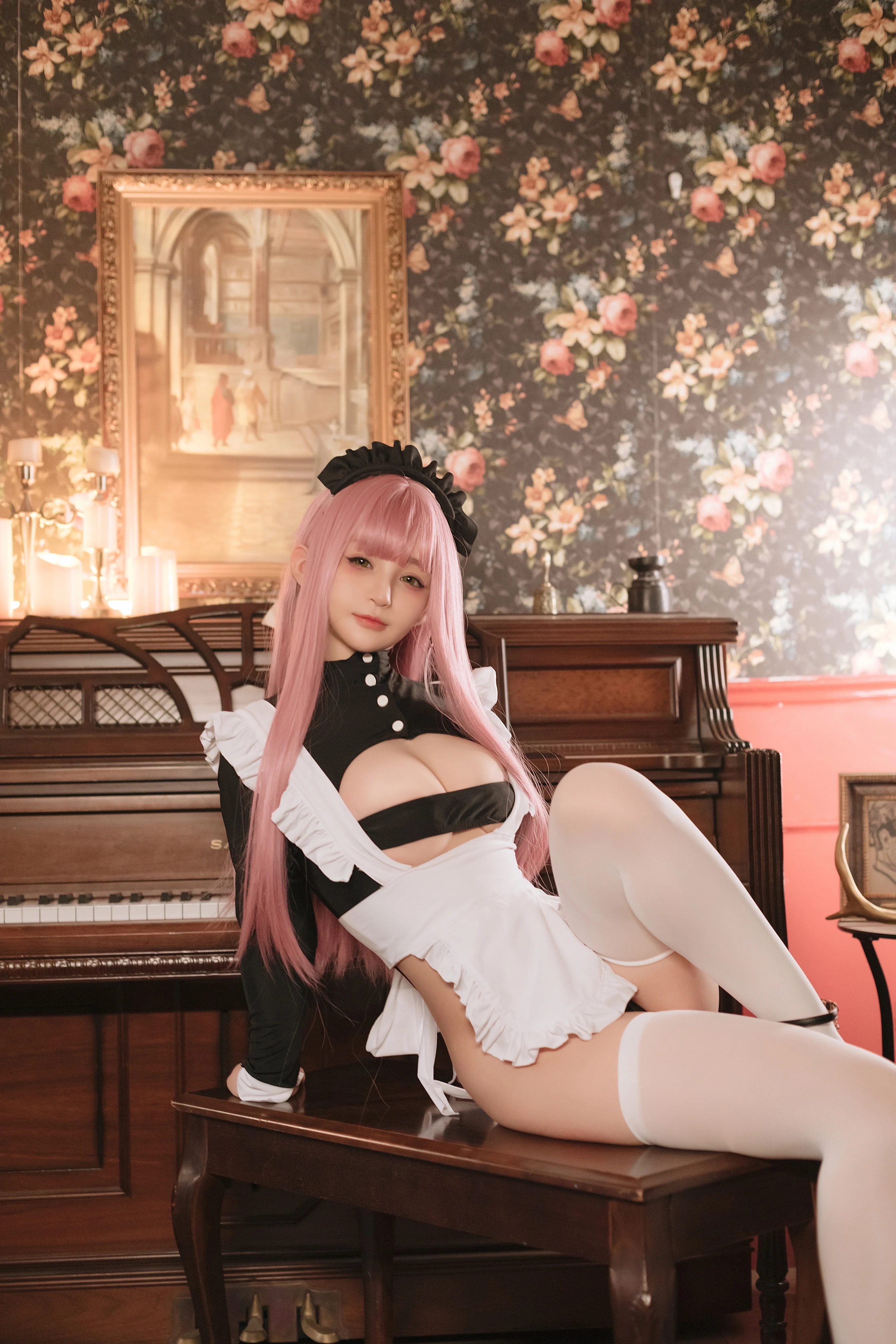 Đọc truyện hentai Tuyển tập Albums siêu phẩm Cosplay - Chap 1207 - Sakurai Nene - Retro Maid
