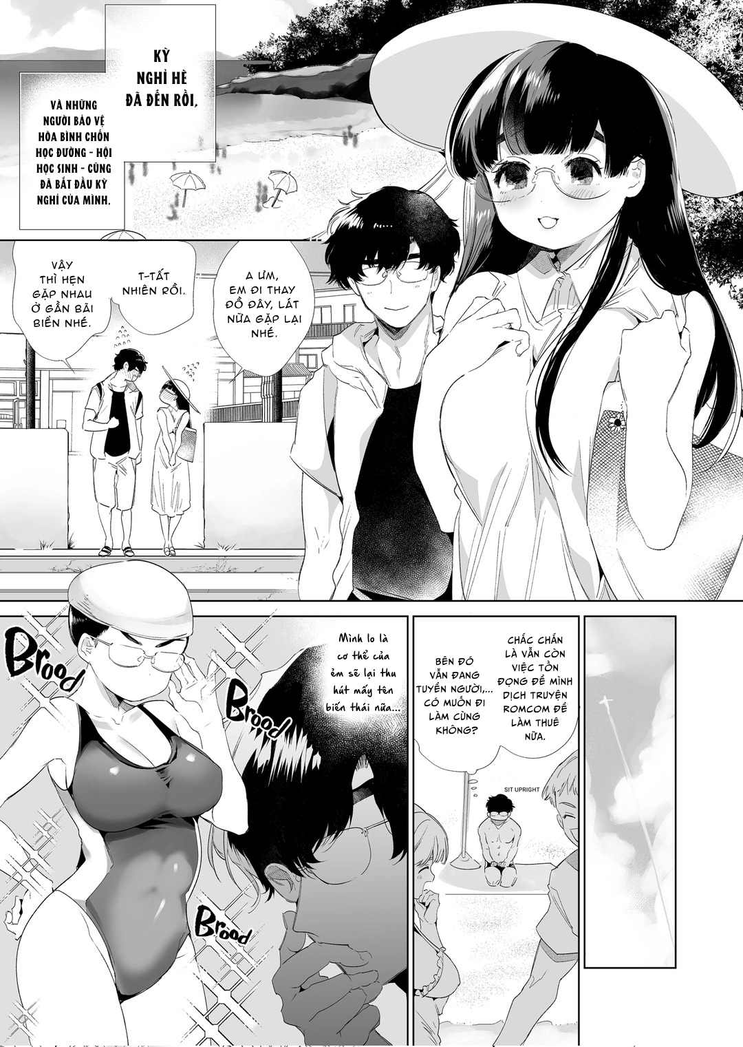 Đọc truyện hentai We're No-Nonsense Goody Two Shoes - Chap 3 - End