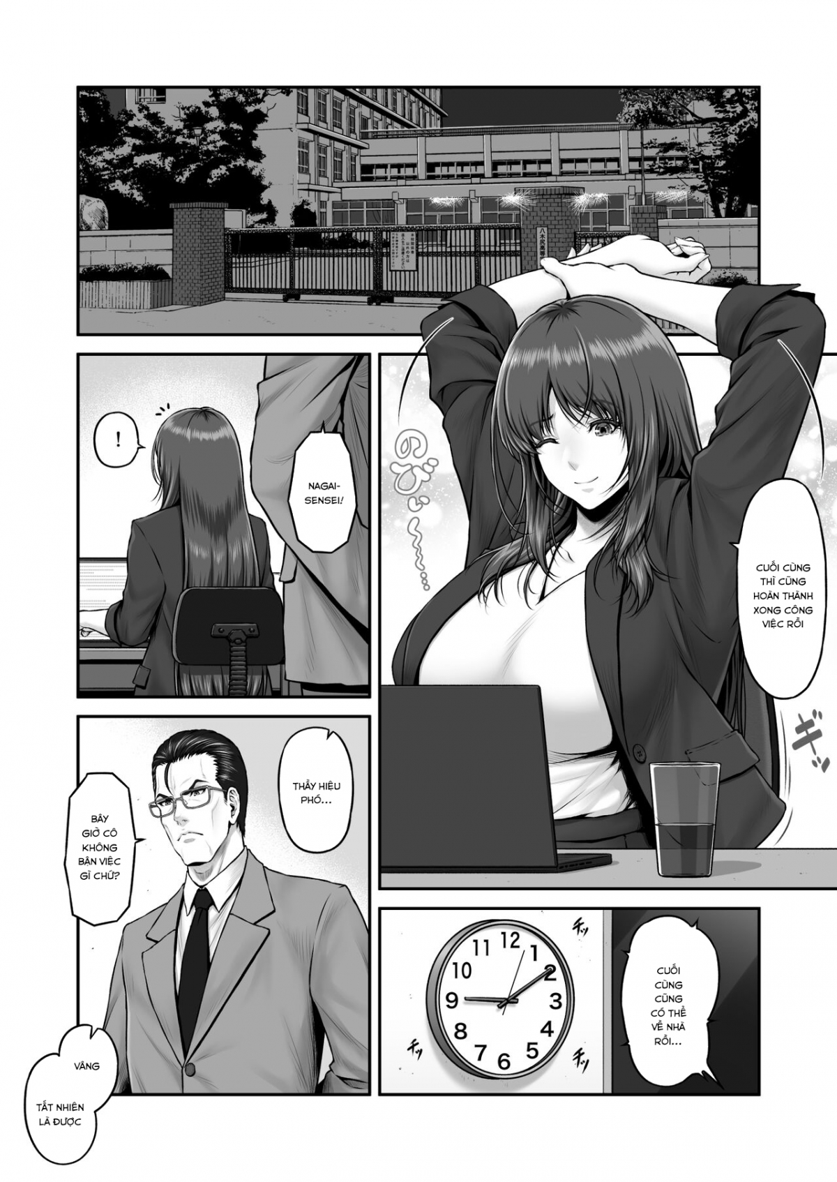 Đọc truyện hentai Câu chuyện tuyển dụng của khu đèn đỏ - Oneshot