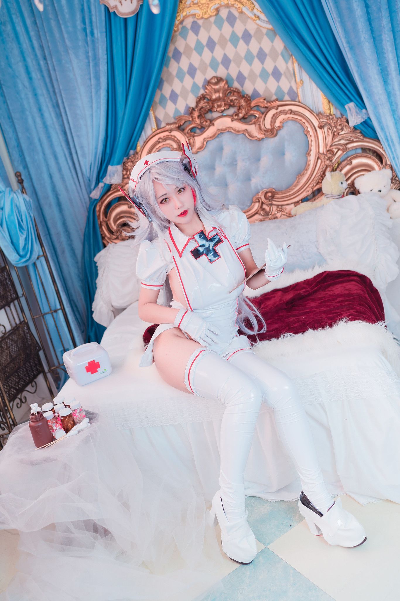 Đọc truyện hentai Tuyển tập Albums siêu phẩm Cosplay - Chap 1213 - [Hannai] Prinz Eugen (Azur Lane)