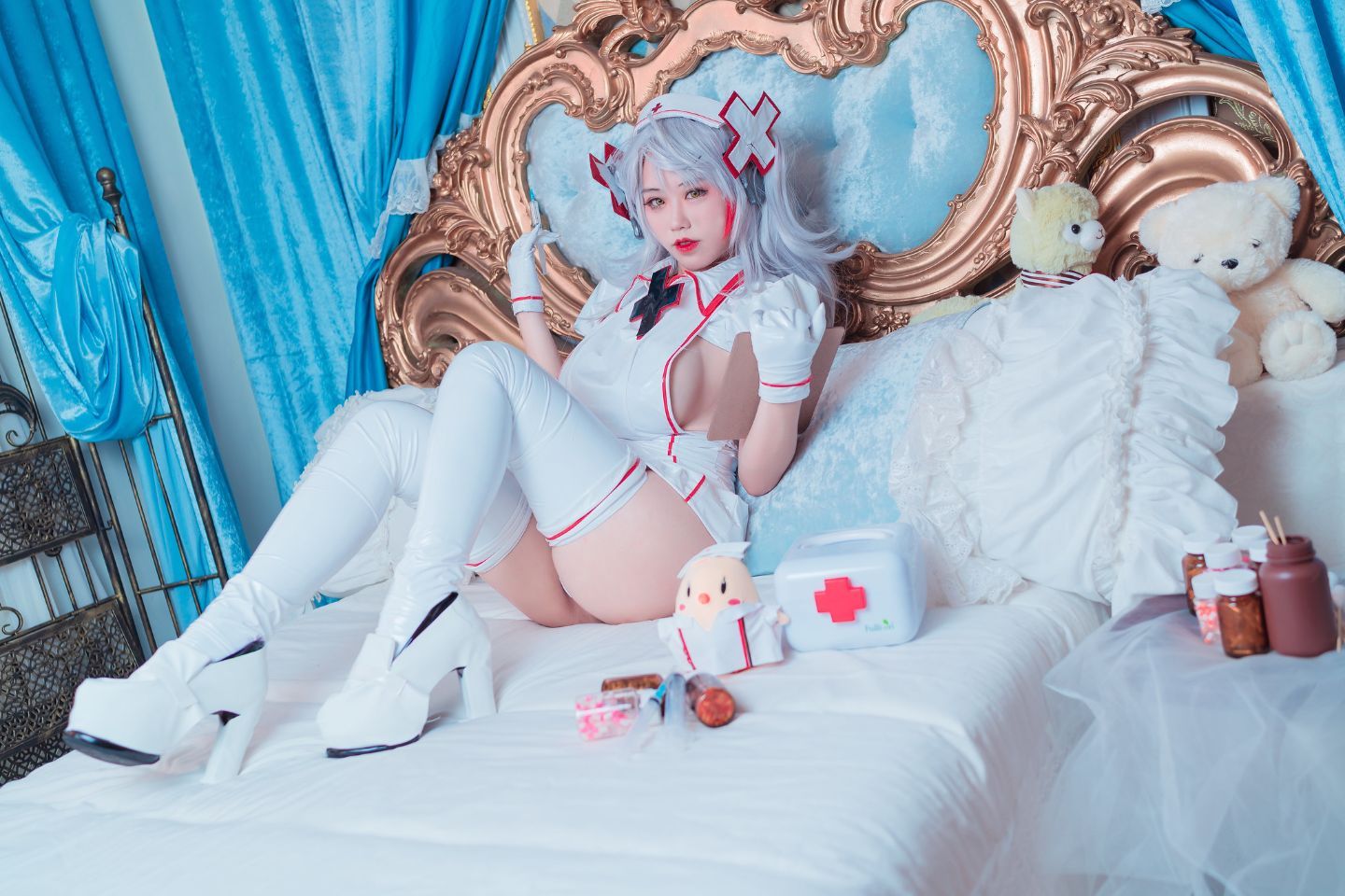 Đọc truyện hentai Tuyển tập Albums siêu phẩm Cosplay - Chap 1213 - [Hannai] Prinz Eugen (Azur Lane)
